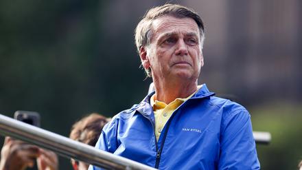 Der ehemalige brasilianische Präsident Jair Bolsonaro hatte seinen letzten öffentlichen Auftritt am 29. Juni bei einer Demonstration in Sao Paulo.