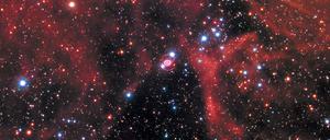 Habt Ihr sie auch gesehen? So sah die Supernova 1987a im Jahr 2017 aus, zumindest von der Erde aus betrachtet.