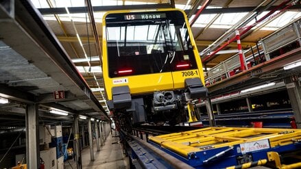 Bei der BVG verändert sich 2026 viel. Auch die Züge des neuen Byutyps J sollen dann in den Betrieb gehen.