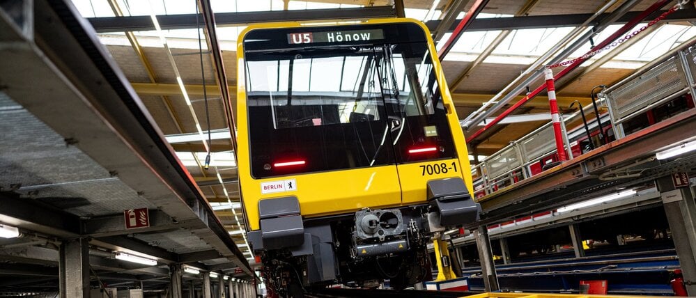 Bei der BVG verändert sich 2026 viel. Auch die Züge des neuen Byutyps J sollen dann in den Betrieb gehen.