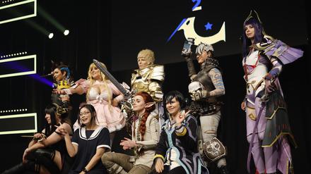 Vom Zeichentrick in die Realität: Bei der Anime-Messe im Filmpark Babelsberg werden zahllose Cosplayer erwartet.