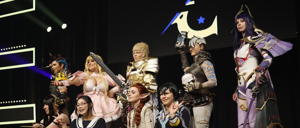 Vom Zeichentrick in die Realität: Bei der Anime-Messe im Filmpark Babelsberg werden zahllose Cosplayer erwartet.