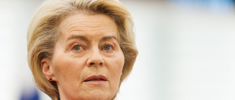 Kann Ursula von der Leyen der Abstimmung gelassen entgegenblicken? (Archivbild)