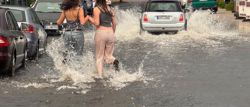 Erst extreme Hitze, dann reichlich Wasser.