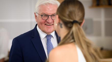 Frank-Walter Steinmeier verlegte seinen Amtssitz für drei Tage nach Neuruppin.