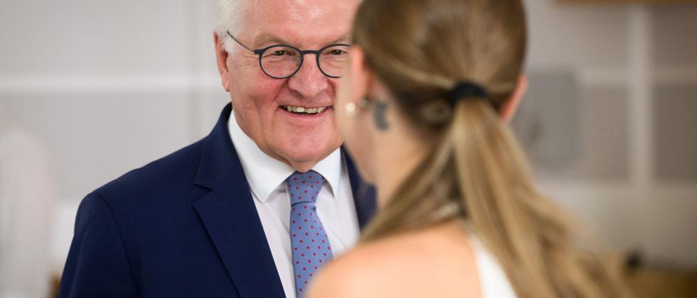 Frank-Walter Steinmeier verlegte seinen Amtssitz für drei Tage nach Neuruppin.