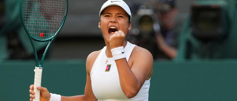 Emma Raducanu lässt die britischen Fans jubeln.