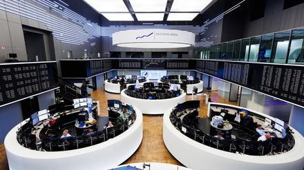 Börse Frankfurt: Nur wenige der wertvollsten Börsenkonzerne der Welt kommen aus Deutschland (Archivbild)