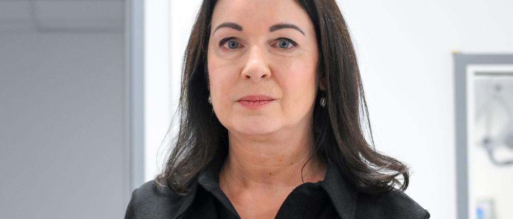 Brandenburgs Gesundheitsministerin Britta Müller (parteilos, für BSW).