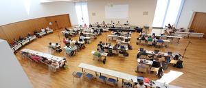 Stadtverordnetenversammlung (SVV) Potsdam im IHK Gebäude.