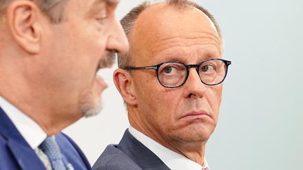 „Passt scho“, sagt CSU-Chef Markus Söder zu den Ergebnissen des Koalitionsausschusses vom Mittwochabend. In der CDU von Friedrich Merz sehen das sehr viele nicht so.