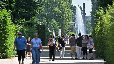 Der Park Sanssouci bleibt für seine Besucher kostenlos.