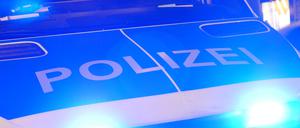 Ein Polizeiwagen der Berliner Polizei.