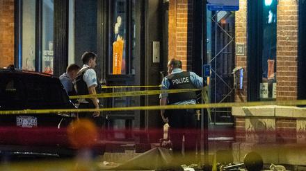 Vor einem Nachtclub in Chicago sind tödliche Schüsse gefallen. 