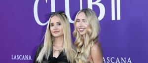 Davina Geiss mit Schwester Shania Geiss beim LASCANA SUMMER CLUB im Rahmen der Berlin Fashion Week.