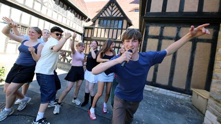 Theaterprojekt Montessori Schule Potsdam.