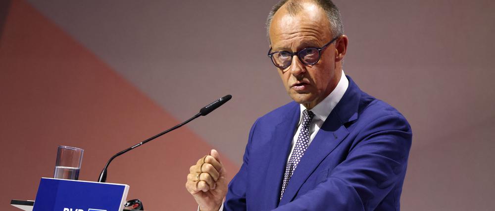 Bundeskanzler Friedrich Merz (CDU).