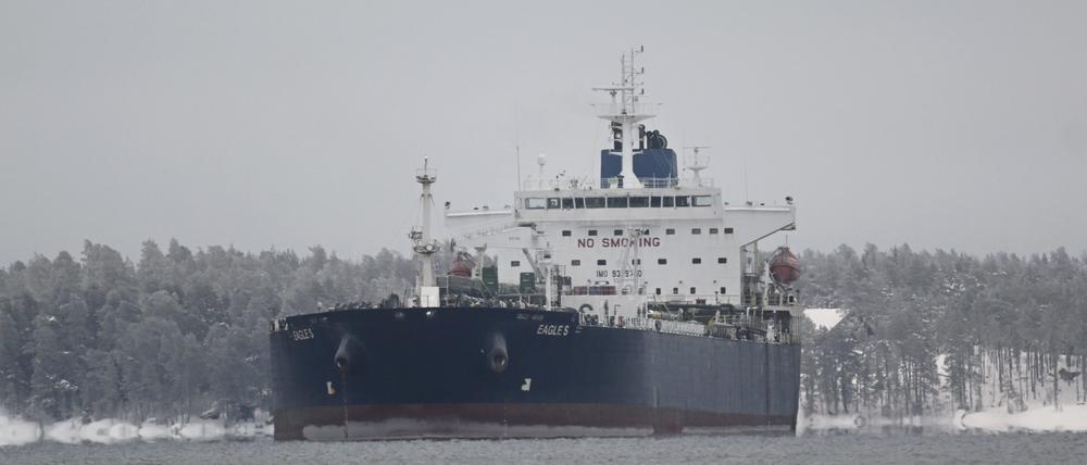 Ein Schiff der russischen Schattenflotte (Archivbild)