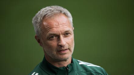 Frauen-Bundestrainer Christian Wück geht optimistisch in die EM.