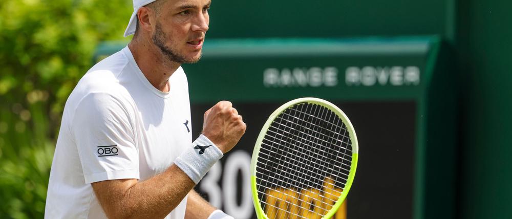 Jan-Lennard Struff darf jubeln