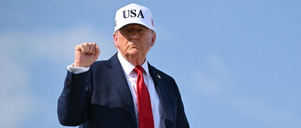 Sieger im innenpolitischen Streit: US-Präsident Donald Trump nach dem Triumph im Kongress.