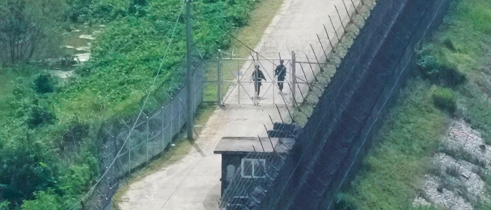 Am Donnerstagabend ist es einem nordkoreanischen Mann gelungen, die hochgerüstete Grenze zu Südkorea zu überqueren. (Archivfoto)