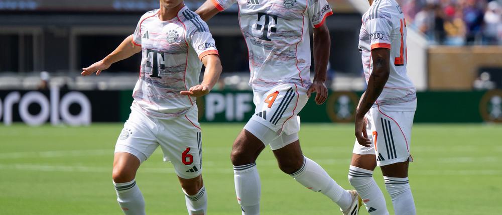 Joshua Kimmich und Jonathan Tah machen ihre USA-Erfahrungen. 