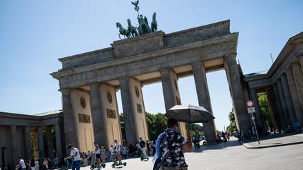 Am Wochenende wird es in Berlin sommerlich.