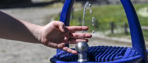 Ein Trinkbrunnen.