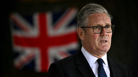 Unsicherer Blick in die Zukunft: Keir Starmer, britischer Premierminister.