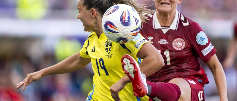 Dänemark und Katrine Veje hart bedrängt