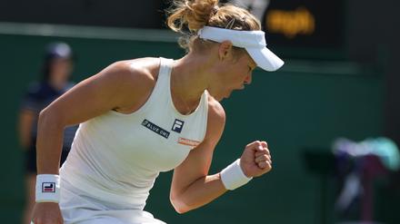 Laura Siegemund darf jubeln.