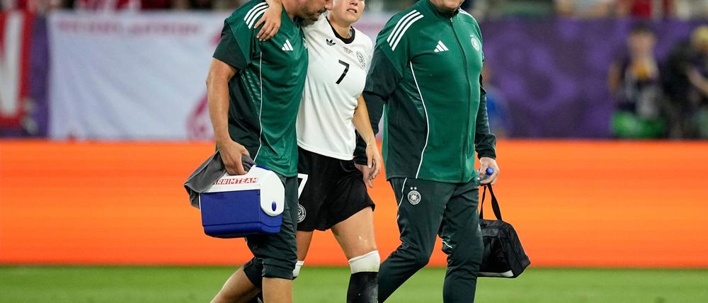Bitterer Moment für Giulia Gwinn und das deutsche EM-Team