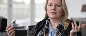 Die scheidende Geschäftsführerin der Energie und Wasser Potsdam (EWP), Christiane Preuß.