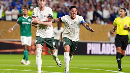 Chelseas Cole Palmer traf beim Viertelfinal-Sieg gegen Palmeiras.