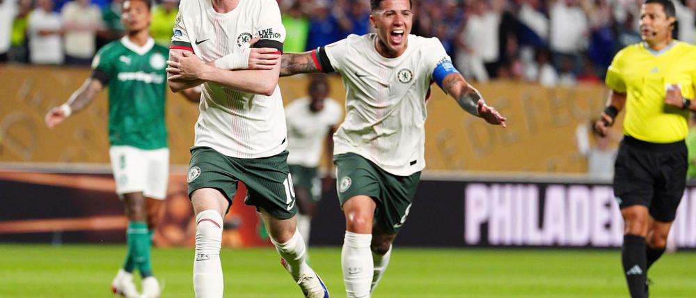 Chelseas Cole Palmer traf beim Viertelfinal-Sieg gegen Palmeiras.