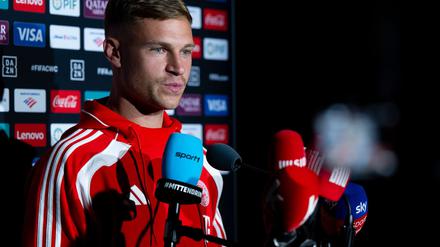 Pikantes Wiedersehen bei der Club-WM: Joshua Kimmich spricht über Schiedsrichter Anthony Taylor.