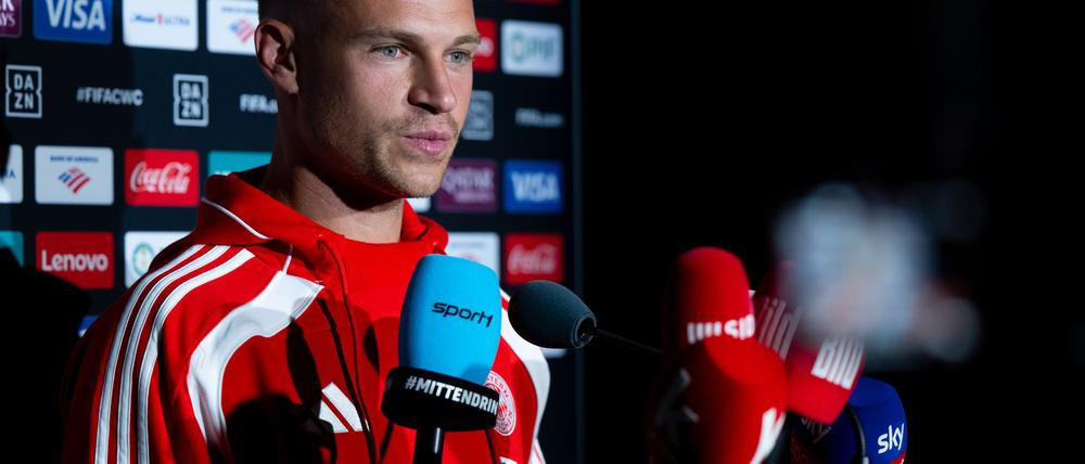 Pikantes Wiedersehen bei der Club-WM: Joshua Kimmich spricht über Schiedsrichter Anthony Taylor.