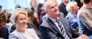 Zwei herausgehobene Vertreter der SPD in der Hauptstadtregion: Franziska Giffey und Dietmar Woidke.