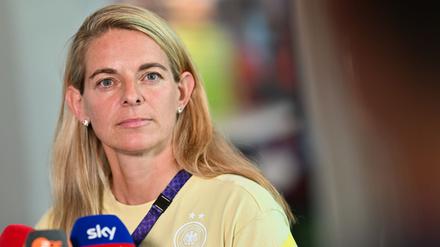 DFB-Direktorin Nia Künzer erklärt den Ausfall von Giulia Gwinn.
