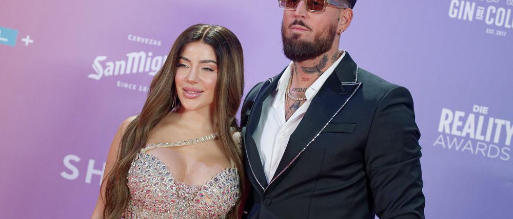 Die Reality Stars Leyla Lahouar (l) und Mike Heiter (r) gaben sich das Ja-Wort. (Archivfoto)