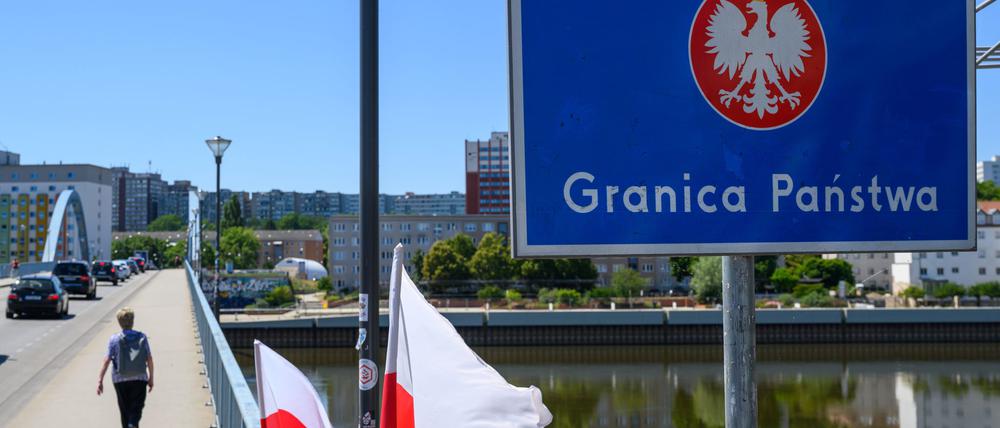 Ab Montag will Polen auch an diesem Grenzübergang Einreisende aus Deutschland kontrollieren. (Archivbild)