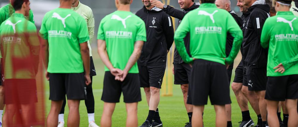 Florian Neuhaus fehlte beim Trainingsauftakt der Profimannschaft.