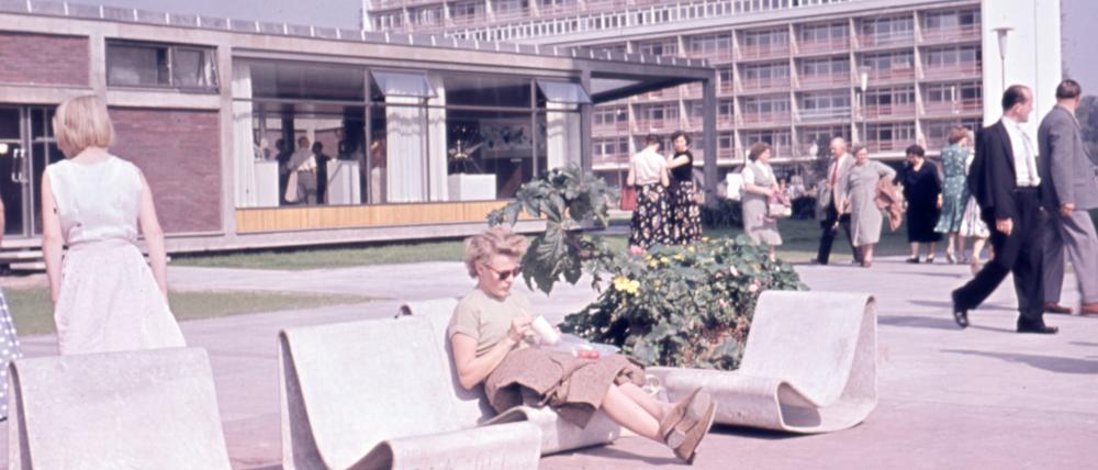 Das Hansaviertel wurde im Rahmen der Internationalen Bauausstellung von 1957 errichtet.