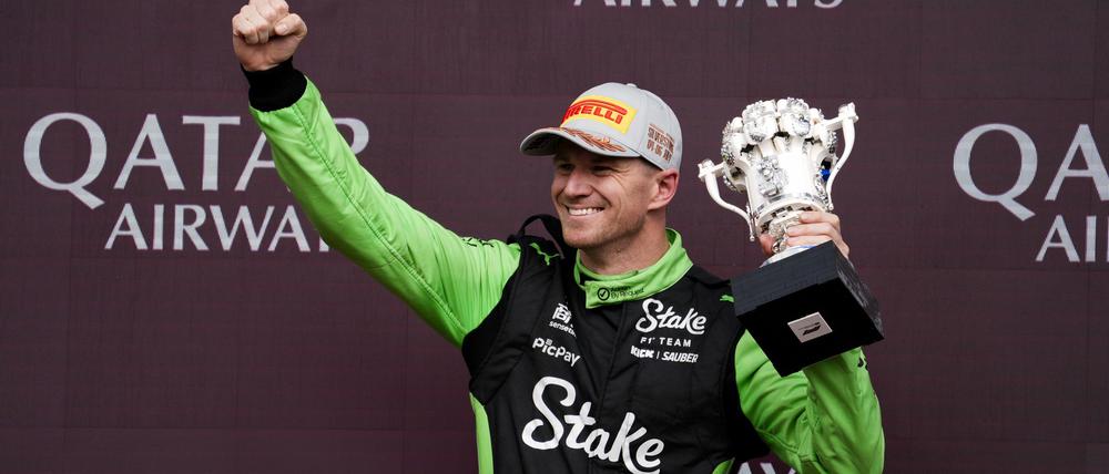 Im 239. Grand Prix schaffte es Nico Hülkenberg erstmals auf ein Formel-1-Podium.