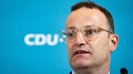 Jens Spahn im Bundestag in Berlin.