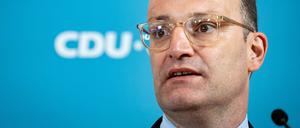 Jens Spahn im Bundestag in Berlin.