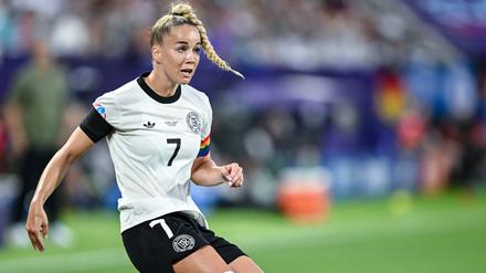 Giulia Gwinn beim Spiel gegen Polen.