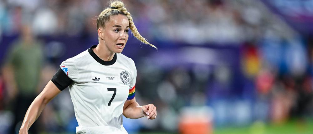 Giulia Gwinn beim Spiel gegen Polen.