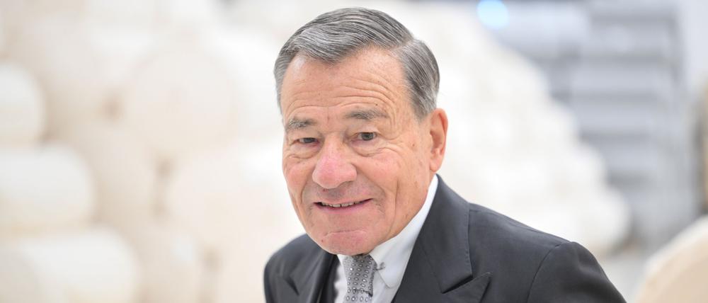 Durch regelmäßige öffentliche Auftritte ist Wolfgang Grupp senior einer der bekanntesten Kaufleute Deutschlands. (Archivbild)